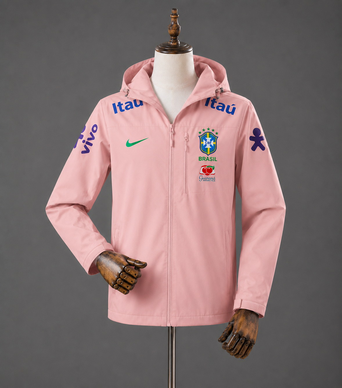 Veste imperméable du Brésil rose - Maison de la Veste