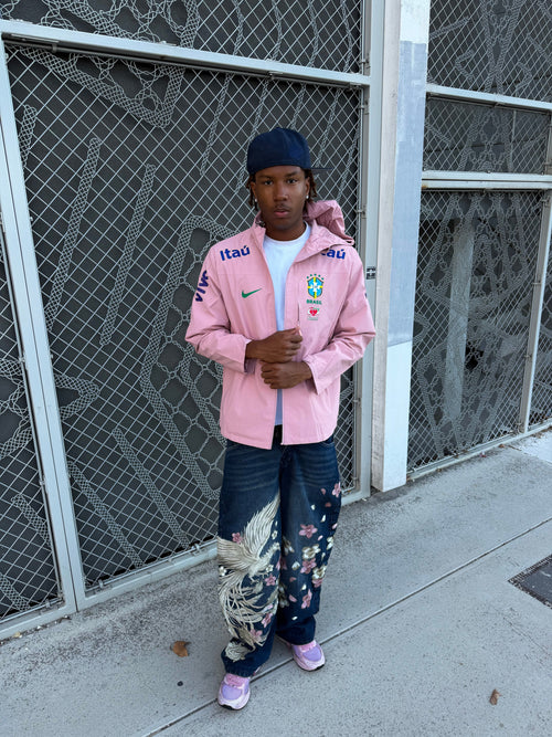 Veste imperméable du Brésil rose, vue 2 - Maison de la Veste