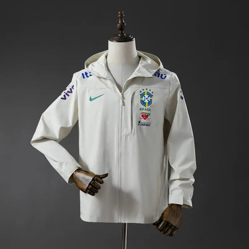 Veste imperméable du Brésil beige - Maison de la Veste