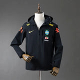 Veste imperméable du Brésil noire - Maison de la Veste