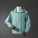 Veste imperméable du Brésil verte - Maison de la Veste