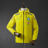Veste imperméable du Brésil jaune - Maison de la Veste