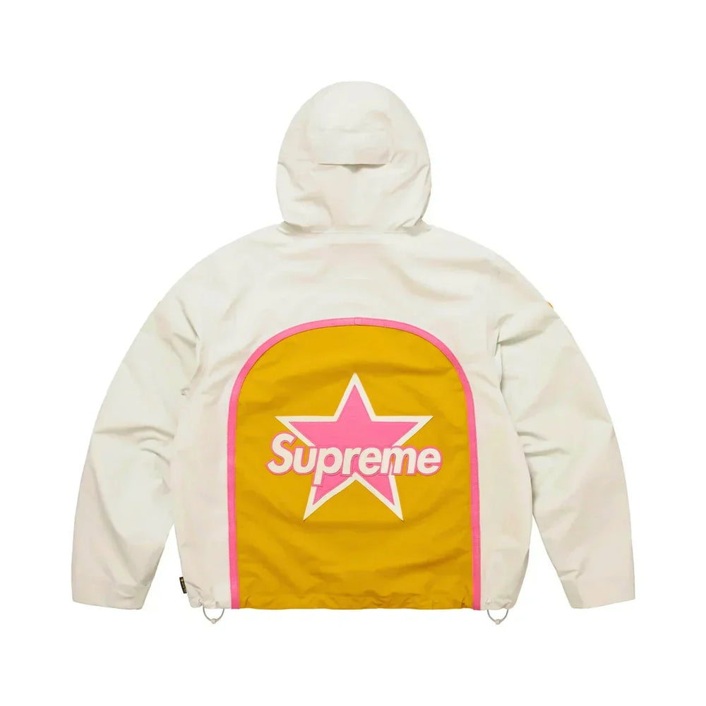 Veste GORE-TEX blanche Maison de la Veste, vue de dos