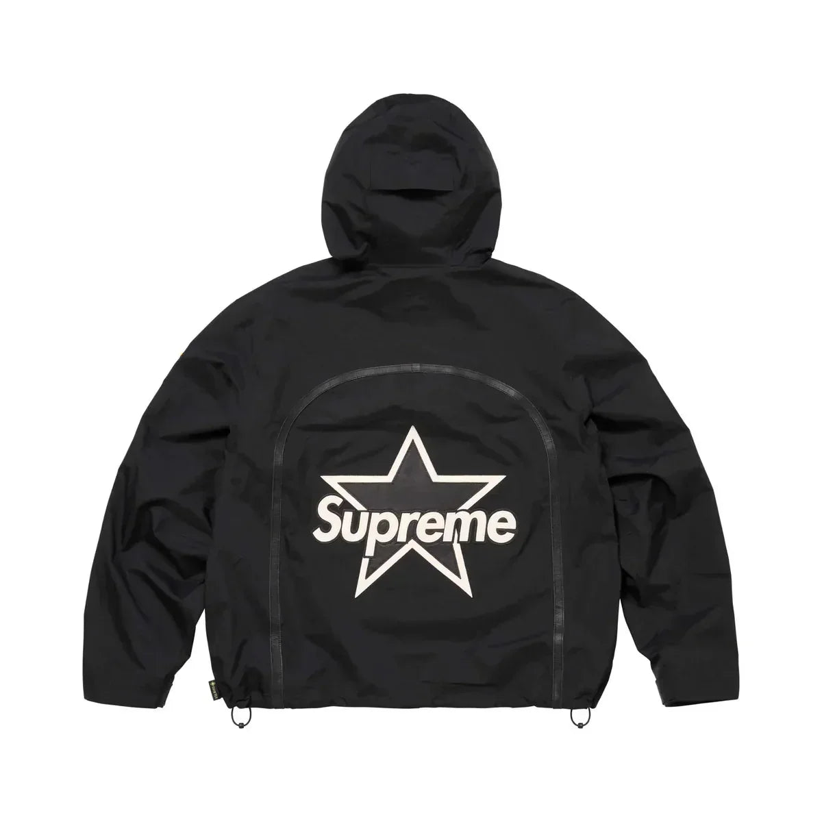 Veste GORE-TEX noire Maison de la Veste, vue détaillée