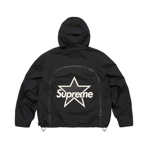 Veste GORE-TEX noire Maison de la Veste, vue détaillée