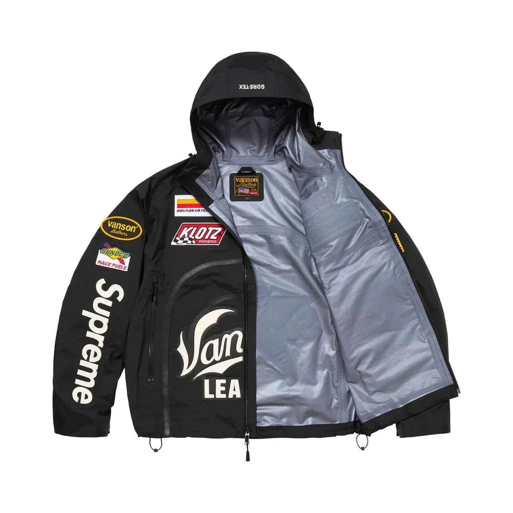 Veste GORE-TEX noire Maison de la Veste, vue de dos