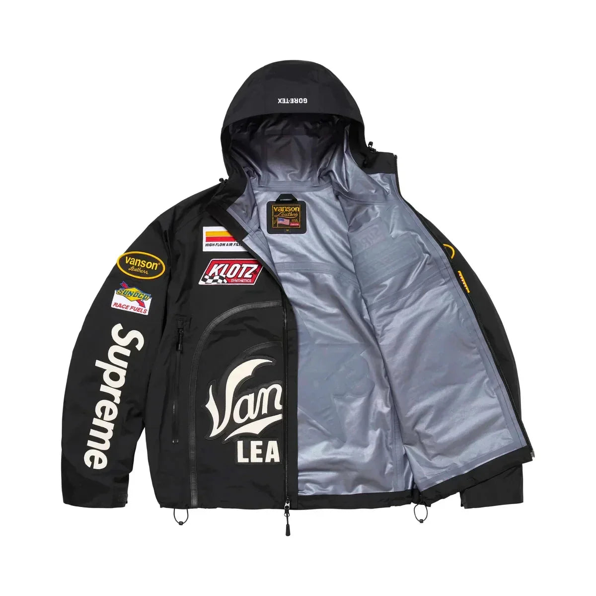 Veste GORE-TEX noire Maison de la Veste, vue de dos
