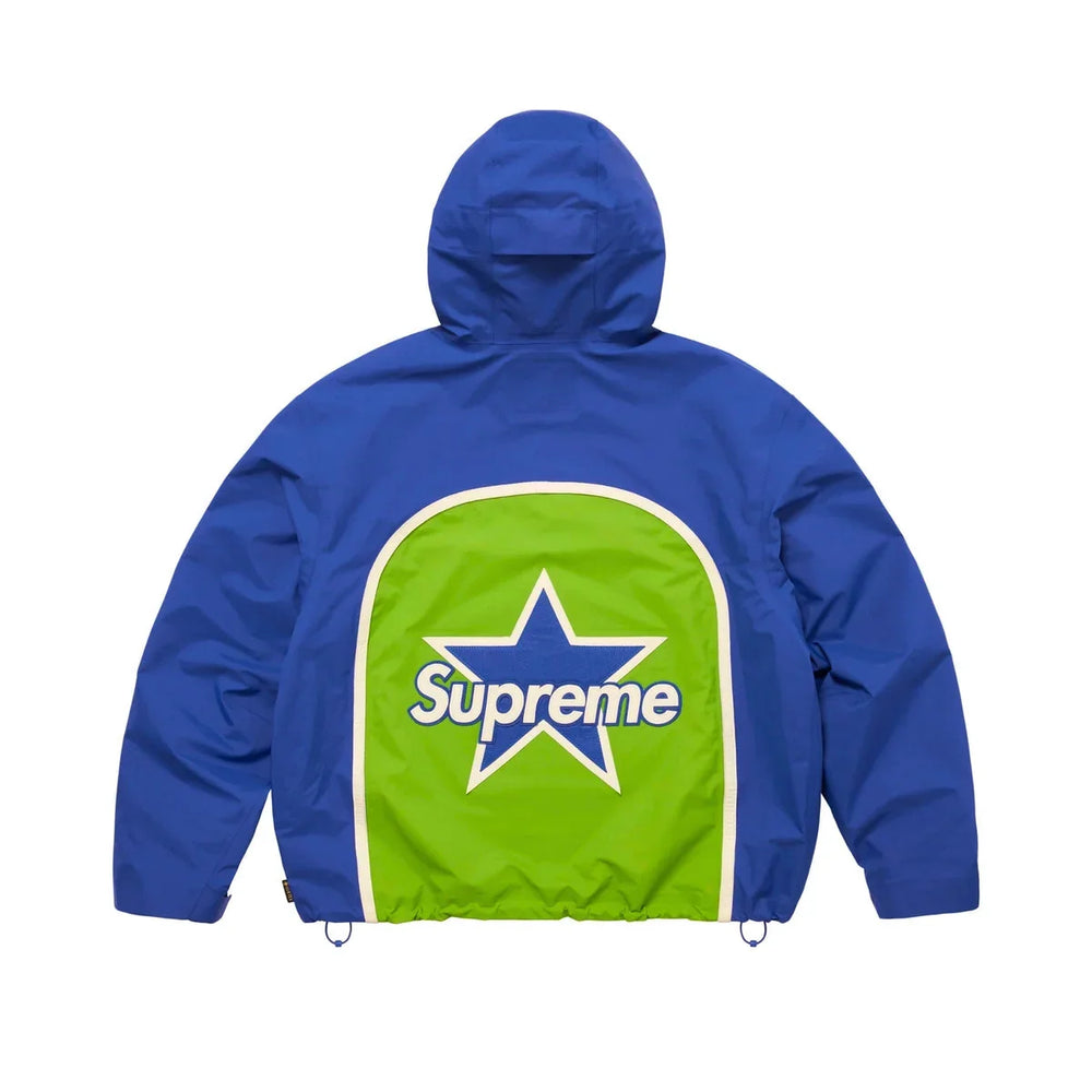 Veste GORE-TEX bleue Maison de la Veste, vue de dos